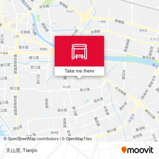 天山里 map