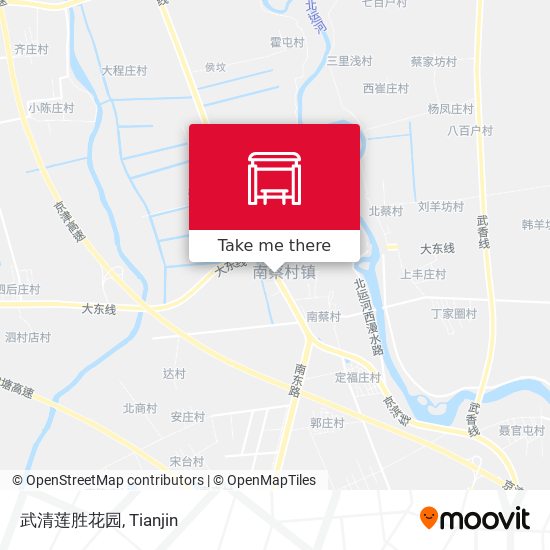武清莲胜花园 map