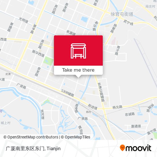 广厦南里东区东门 map