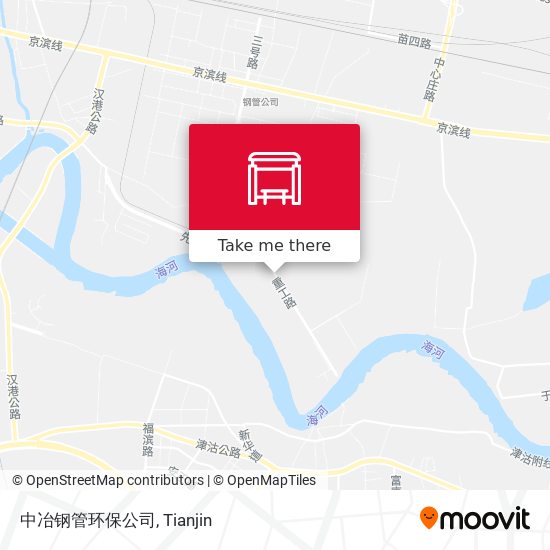 中冶钢管环保公司 map