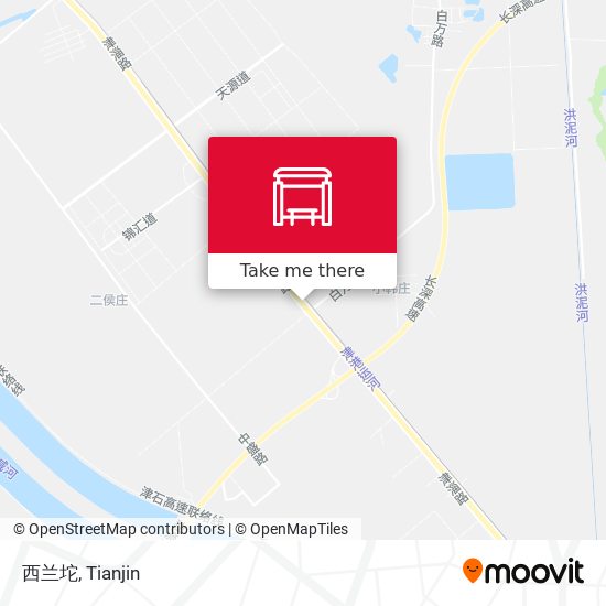 西兰坨 map