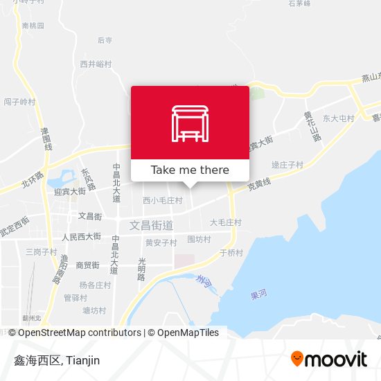 鑫海西区 map
