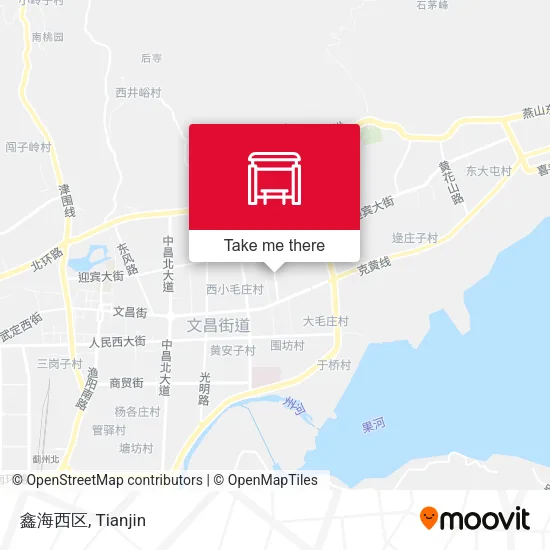 鑫海西区 map