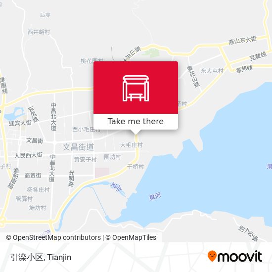 引滦小区 map