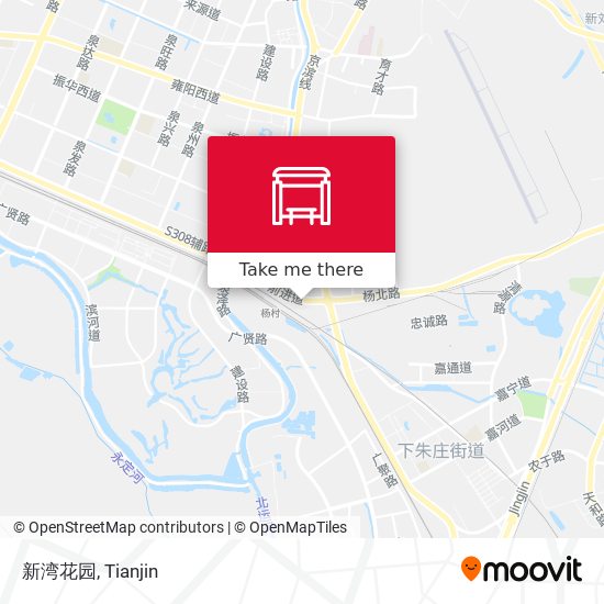 新湾花园 map