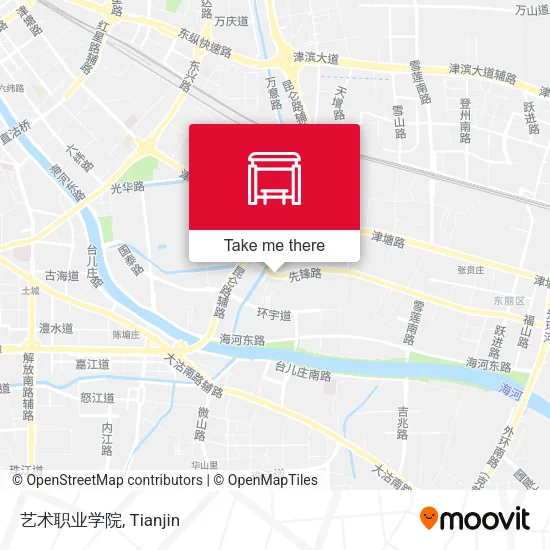 艺术职业学院 map