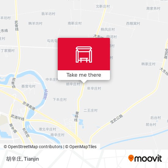 胡辛庄 map