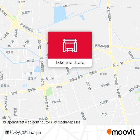 丽苑公交站 map