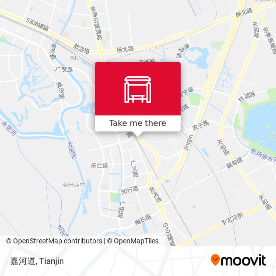 嘉河道 map