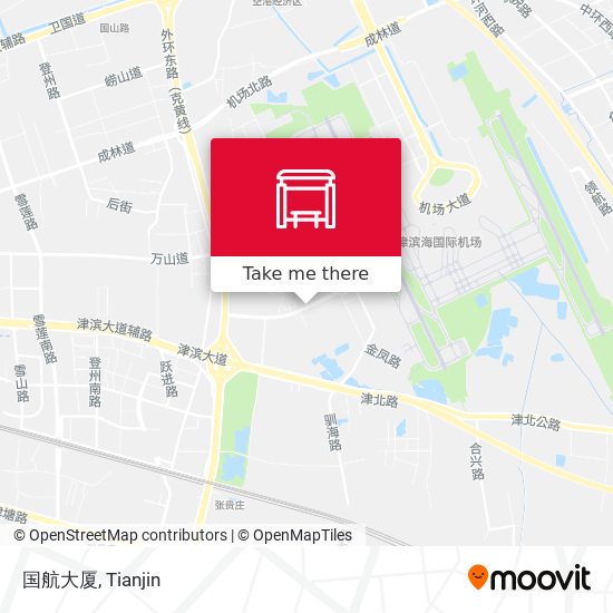 国航大厦 map