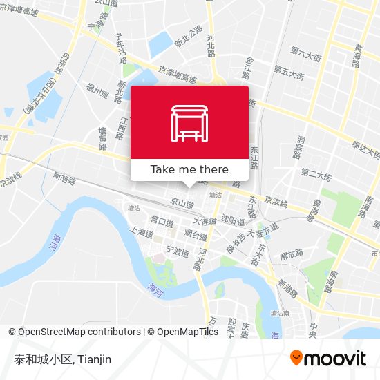 泰和城小区 map