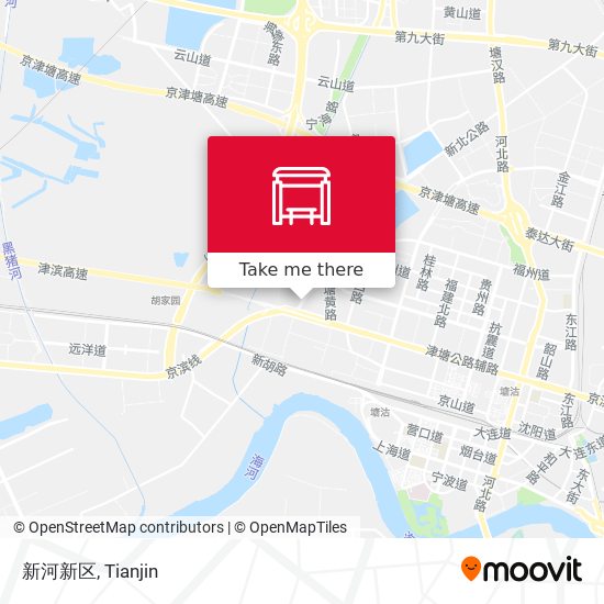 新河新区 map