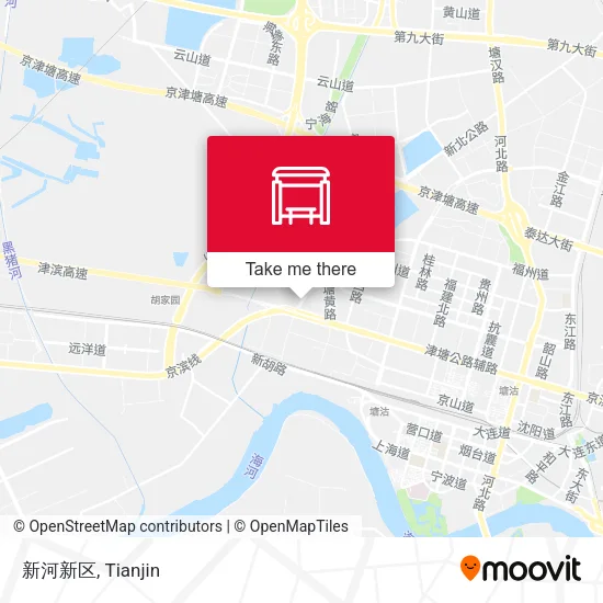 新河新区 map