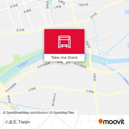 小孟庄 map