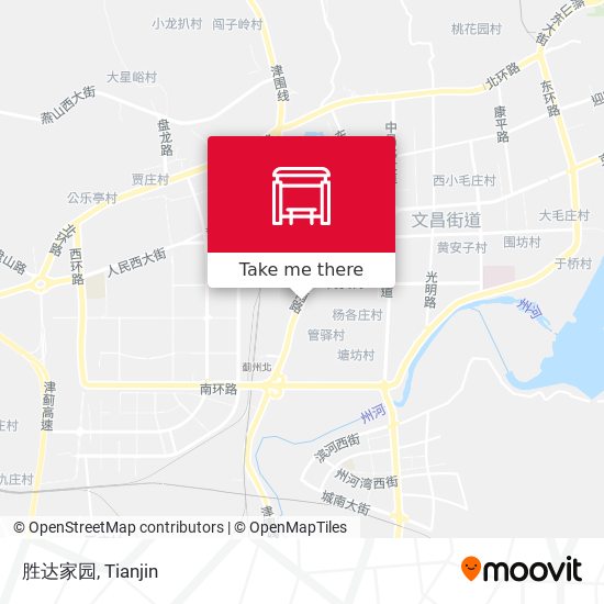胜达家园 map