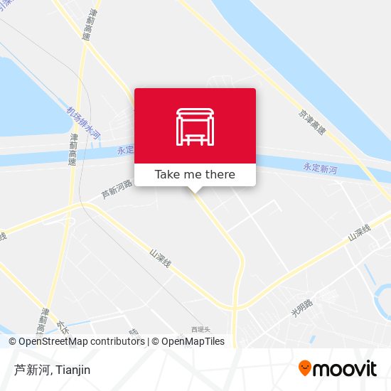 芦新河 map