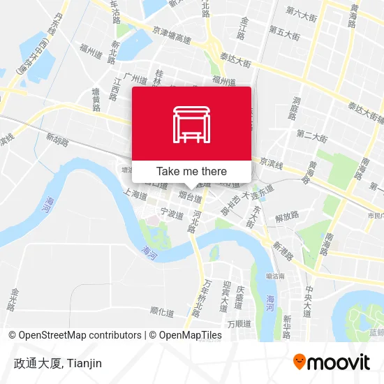 政通大厦 map