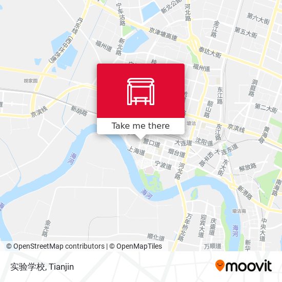 实验学校 map