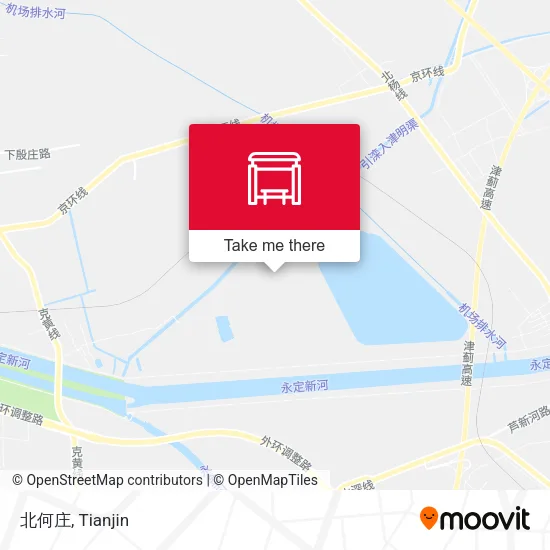 北何庄 map