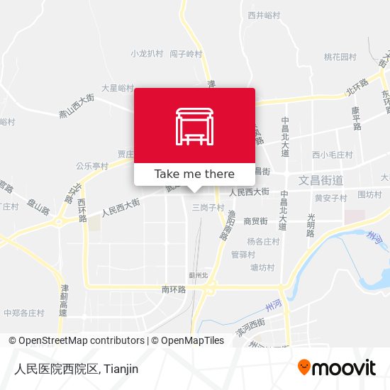 人民医院西院区 map