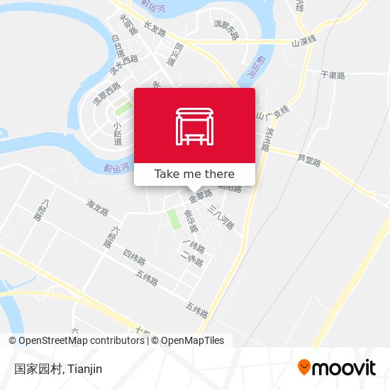 国家园村 map