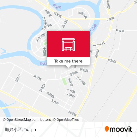 顺兴小区 map