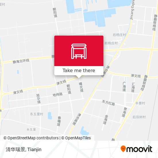 清华瑞景 map