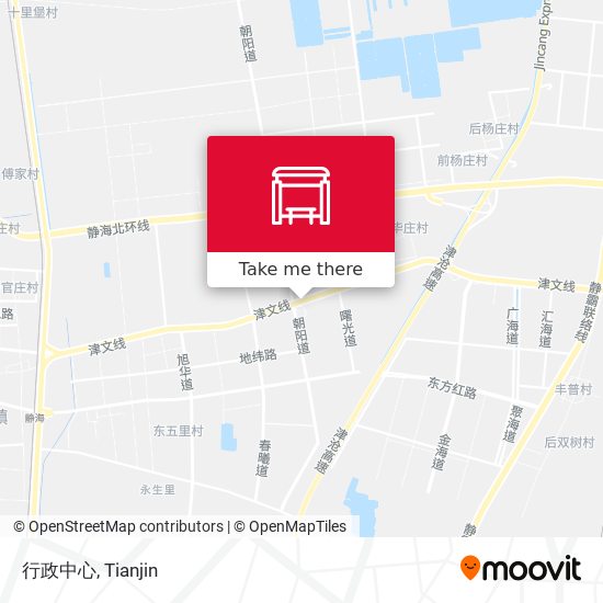行政中心 map