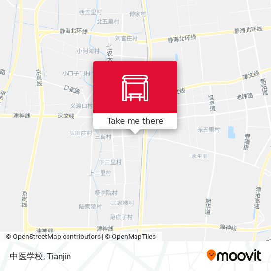 中医学校 map