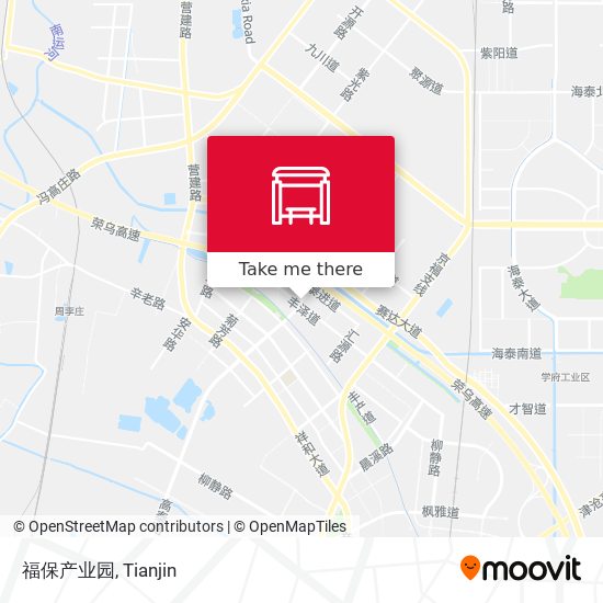 福保产业园 map