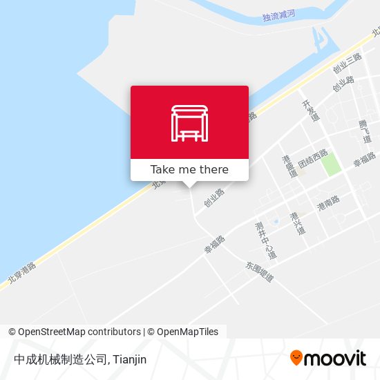 中成机械制造公司 map