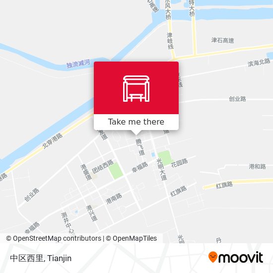 中区西里 map