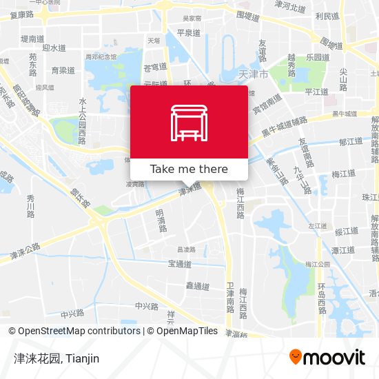 津涞花园 map