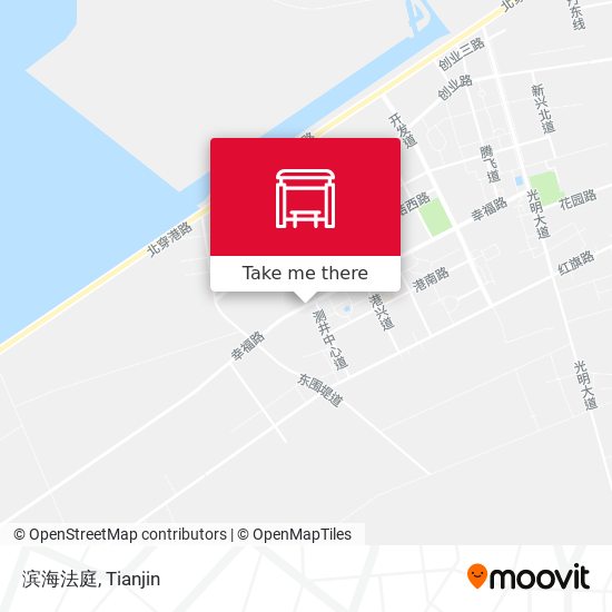 滨海法庭 map