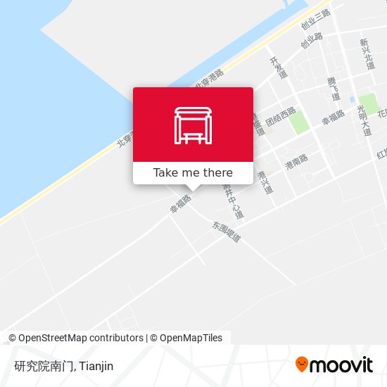 研究院南门 map