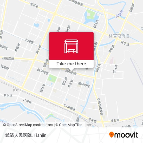 武清人民医院 map