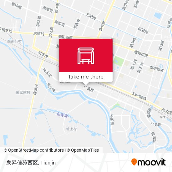 泉昇佳苑西区 map