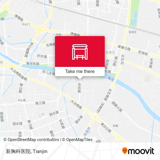 新胸科医院 map