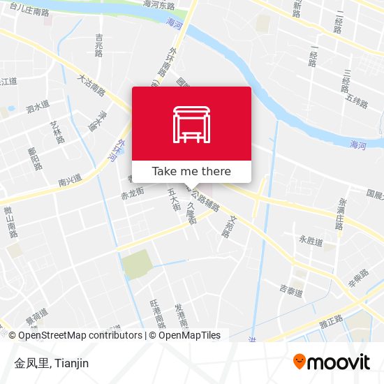 金凤里 map