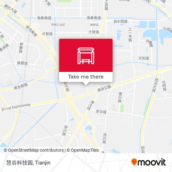 慧谷科技园 map