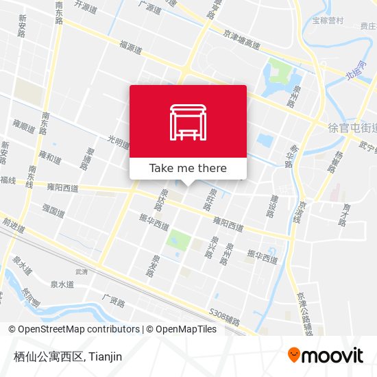 栖仙公寓西区 map