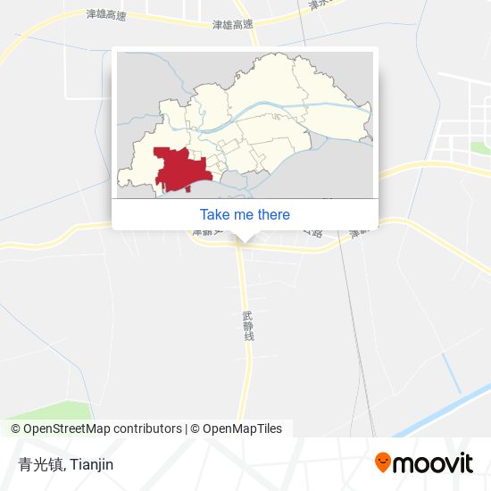 青光镇 map