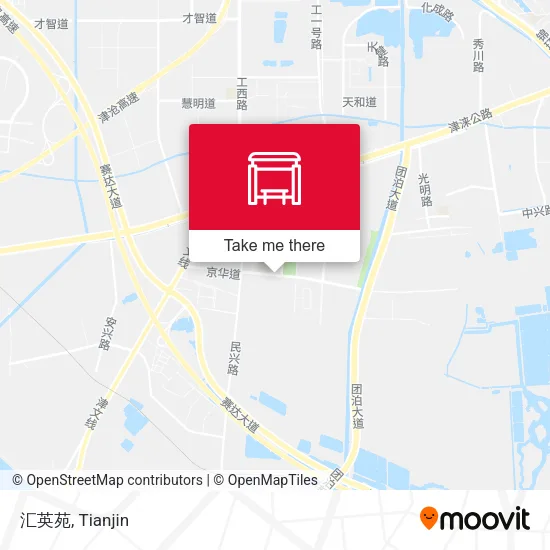 汇英苑 map
