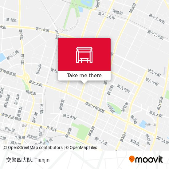 交警四大队 map