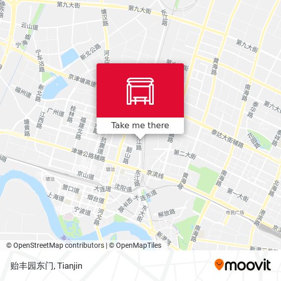 贻丰园东门 map