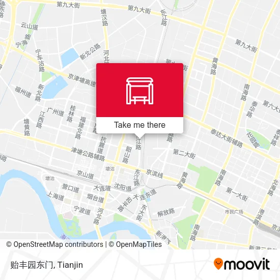 贻丰园东门 map