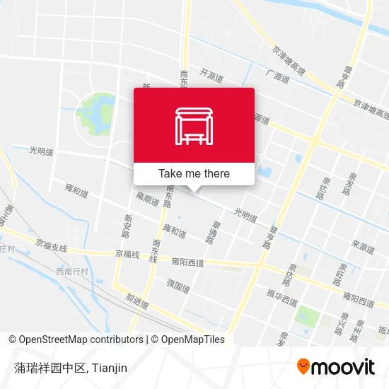 蒲瑞祥园中区 map