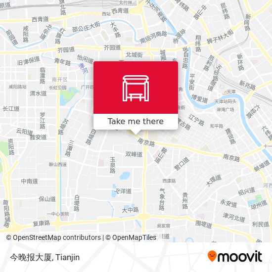 今晚报大厦 map