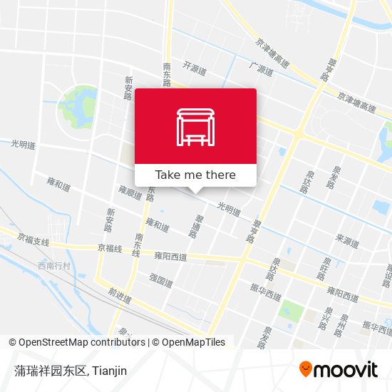 蒲瑞祥园东区 map