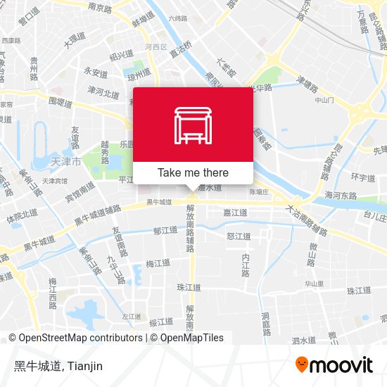 黑牛城道 map